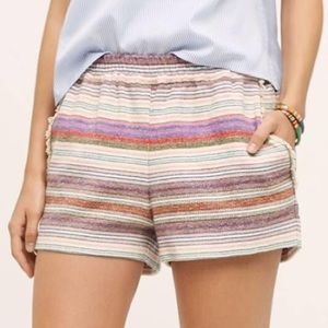 Anthropologie Corey Lynn Calter Fringed Shorts NWT